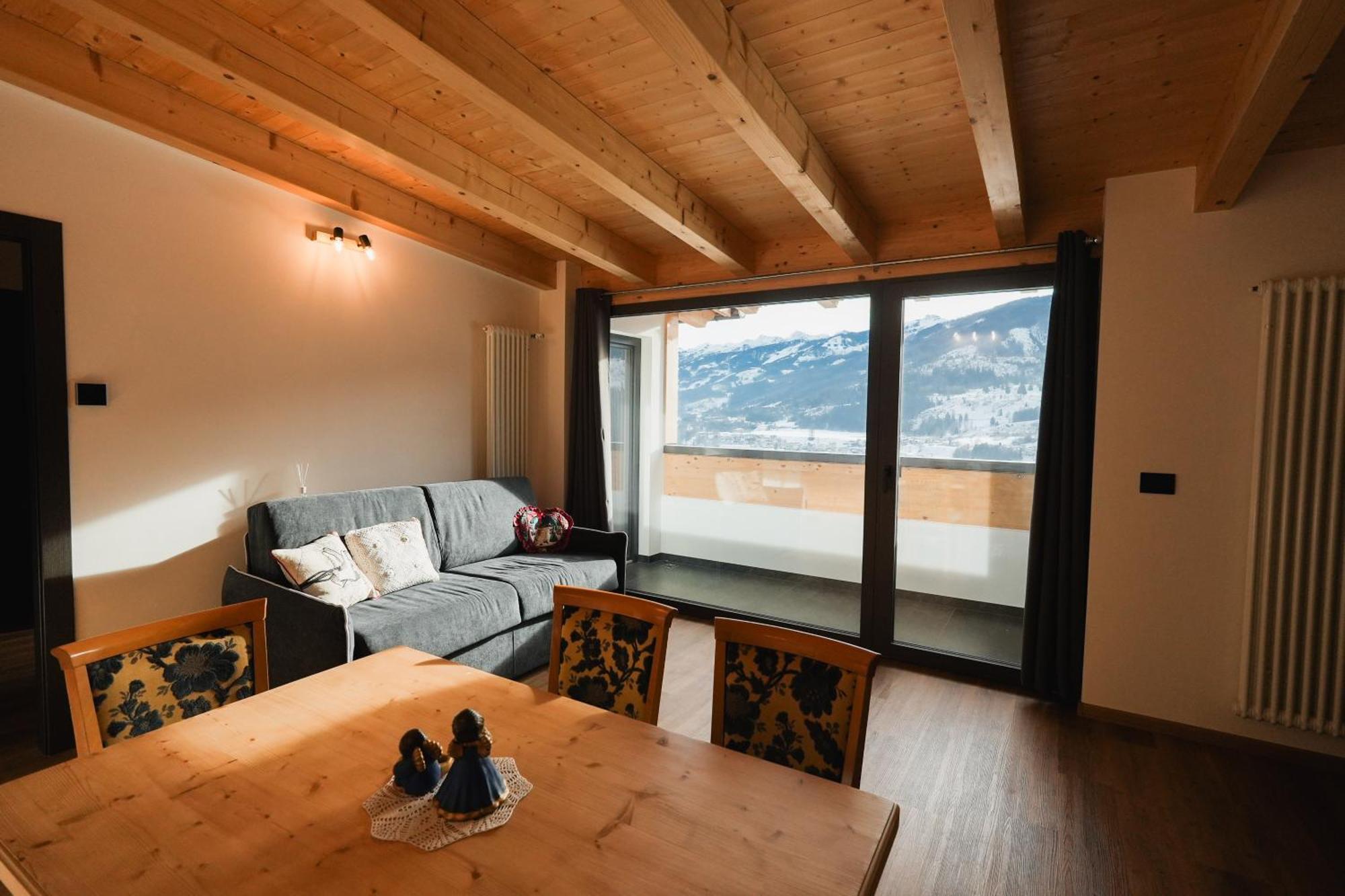 Mountain Deluxe 27 Apartments Con Wellness Cavalese Dış mekan fotoğraf